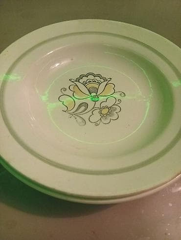mis samovar satilir: Boşqablar, rəng - Ağ, Keramika, SSRİ — 3