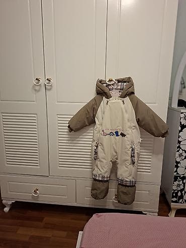 mövsümi uşaq kombinezonları: Uşaq üçün qış kombinezonu - Model: kapüşonlu, toz-keçirməyən və isti — 3