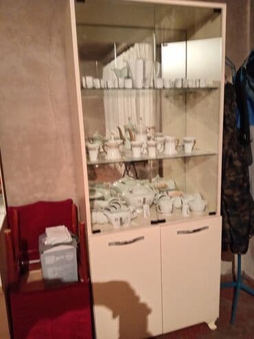 optik vitrin: Şüşəli dolab vitrini — 1