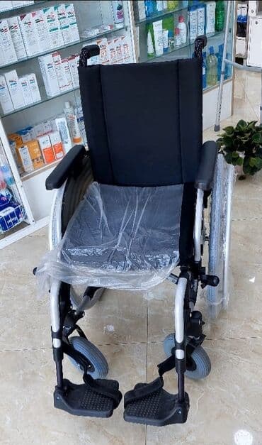 инвалидная коляска отдам даром: Əlil arabası (çöl üçün). Yenidir, ortopedikdir, istifadə olunmayıb — 2