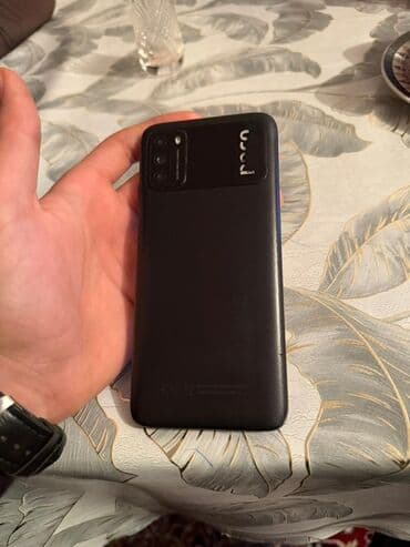 ноутбук asus intel core i5: Poco M3, 64 GB, rəng - Qara, Barmaq izi — 2