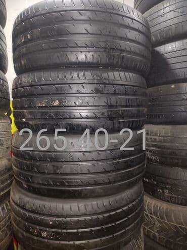 təkər ucun: Təkər 265-40-21 yaxşı vəziyyətdə mantaj balans hədiyyə — 1