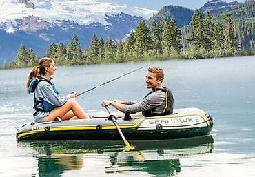 Qayıq lotka hava qayiği " intex " intex hava şi̇şi̇rtməli̇ qayiq 🔹️2