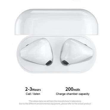 airpods sag: Yeni Simsiz (Bluetooth) Qulaqcıqlar, Apple, rəng - Qara — 10