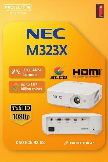 Смарт ТВ приставки: Б/у Стационарный Проектор NEC, Самовывоз, Бесплатная доставка, Платная доставка — 1