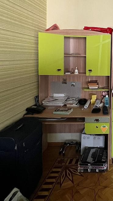 mebel alisi satisi: Oğlan və qız üçün, 2 təknəfərlik çarpayı, Dolab — 2