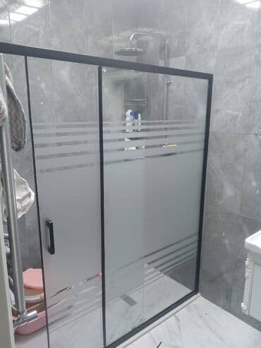 Duş başlıqları: Duş kabinlar. istənilən ölçüdə var və münasib qiymətədir hamısı — 1