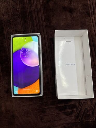 samsung es 8: Samsung Galaxy A52, 128 GB, rəng - Qara, Barmaq izi, Face ID — 4