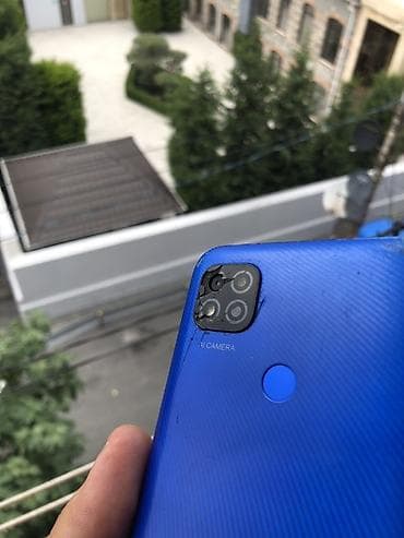 azercell modem satilir: Redmi 9C, 32 GB, rəng - Mavi, Barmaq izi — 3