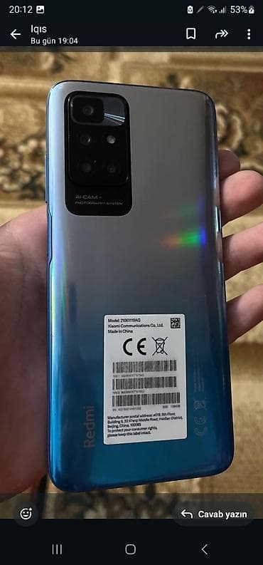 blur playstation 4: Redmi 128 GB, rəng - Mavi, İki sim kartlı — 2