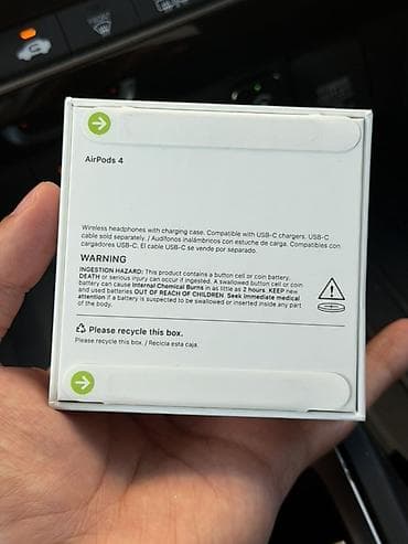 karaoke mikrofon bluetooth: Apple AirPods 4 (Model: MXP63LL/A) - Qutu üzərində: AirPods 4, simsiz — 3
