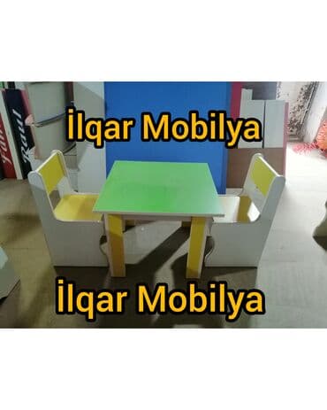 bağça üçün: Oğlan üçün, Yeni, Siyirməsiz, Bağça masası, Stulsuz — 2