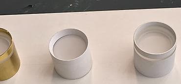 Səthə quraşdırılan silindrik LED spot işıq - Material: metaldan