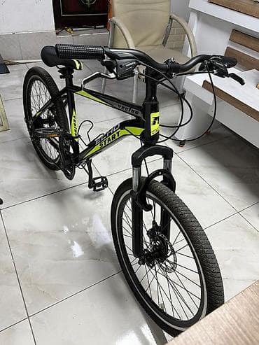 Velosiped – Echo Start (qara/neon sarı) - Çərçivə: yüngül alaşımlı