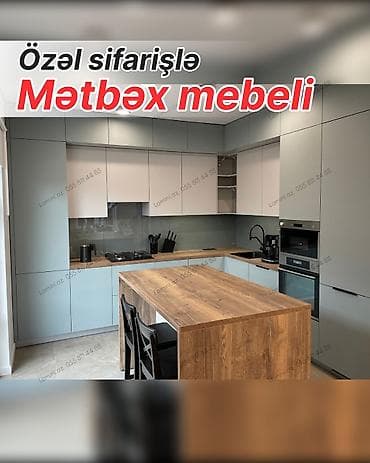 soba servisi: Sifarişlə mətbəx dəsti, MDF — 1