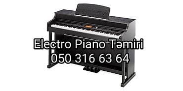Elektro pianino təmiri - Rəqəmsal/elektron pianinoların diaqnostikası