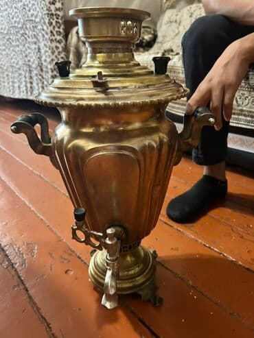 Kabab malları: İşlənmiş Od Samovar, 3 l, Ünvandan götürmə — 9