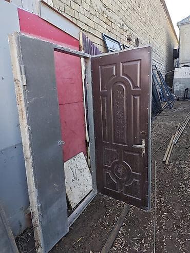 Б/у Входная дверь 120х205 см С рамой, Без гарантии, Платная установка, Самовывоз