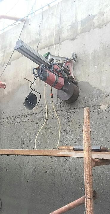 elekt: Beton kəsimi və deşmə xidməti - Armaturlu beton, daş və kərpic — 6