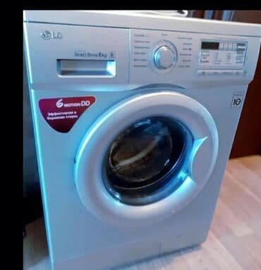 maşın radiosu: Paltaryuyan maşın LG, 6 kq, Avtomat, Qurutmasız — 2