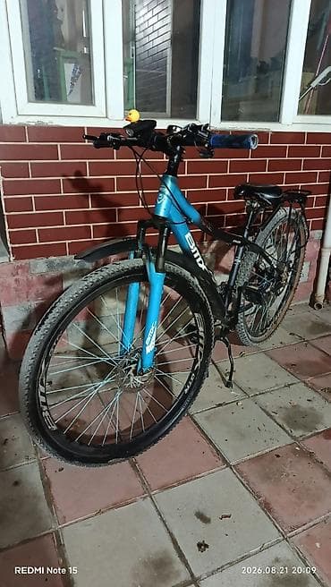 velesebetler: Dağ velosipedi BMX GTR mat qara/göy rəng -29 ÖLÇÜ TƏCİLİ SATILIR — 2
