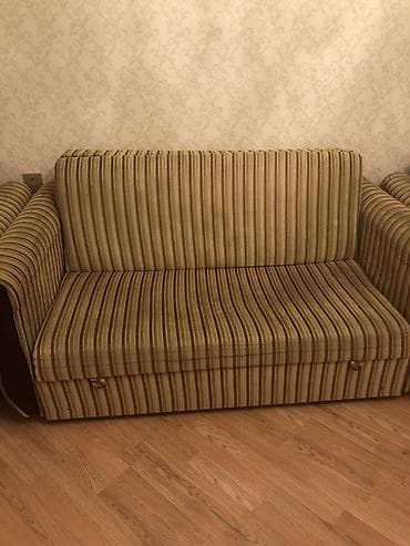 3 parçalı yumşaq mebel dəsti - Tərkib: 1 ədəd divan (2-3 nəfərlik) + — 2