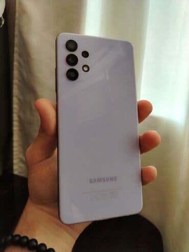 samsung a01 core ikinci el: Samsung Galaxy A32, 64 GB, rəng - Bənövşəyi, Barmaq izi — 1