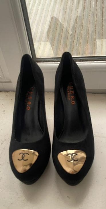 Туфли: Qadın klassik tufli – GUERO (Turkey) - Model: qara rəngli — 1