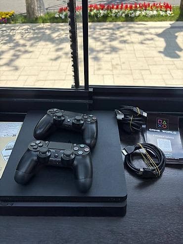 playstation evde: PlayStation 4 Slim oyun konsolu paketi Yaddaş 500gb proşivkasız 13.50 — 1
