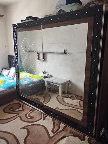 dəmir skaf: İkinəfərlik çarpayı, Dolab — 1