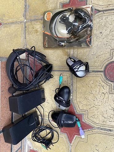 kohnə soyuducular: Kompüter aksesuarları dəsti Tərkib: - 2.0 masaüstü akustika (iki ədəd — 3