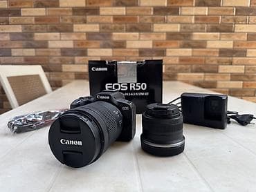 wifi extender: Canon EOS R50 + 24-105 RF lens + 18-45 RF lens — 1