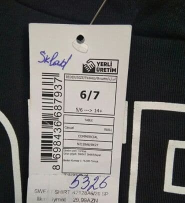 papaqlar qiz ucun: Köynək, Qız üçün, 6 - 7 yaş — 4