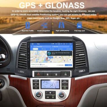 manitor w211: Hyundai santafe 06-12 android monitor 🚙🚒 ünvana və bölgələrə ödənişli — 2