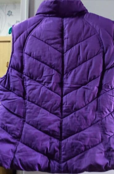 женские спортивные жилетки: Жилет, цвет - Фиолетовый — 4