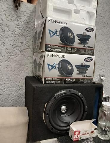 Техника и электроника: Avtomobil audio sistemi – Kenwood səs avadanlığı və Pioneer maqnitola — 1