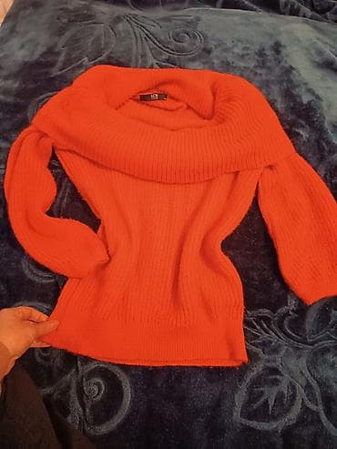 qaş daş: LCW Vision qadın sviteri - Rəng: parlaq narıncı - Ölçü: XS (etiketdə — 2