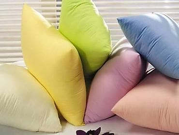 stul ustu: Dekorativ yastıq üzlükləri və doldurması - Forma: kvadrat - İstifadə — 4