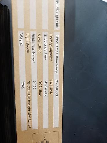 işığ: Portativ RGB LED İşıq Çubuğu upokovkada tep tez - Model: Handheld RGB — 4