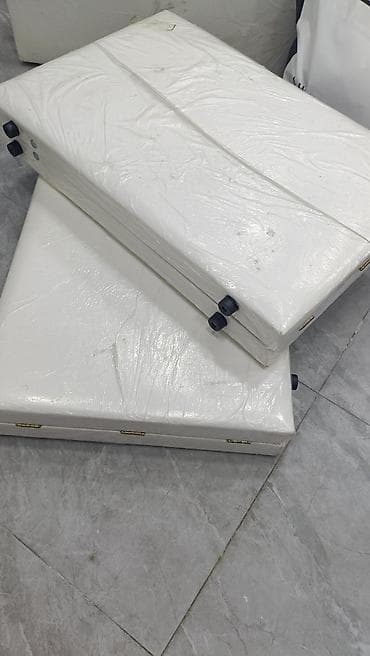 Masaj kuşetkası, Qatlanan, rəng - Ağ