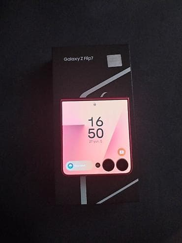 lil solid dual: Samsung Galaxy Z Flip7, 256 GB, rəng - Qırmızı — 1