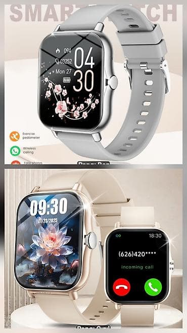 Qol saatları və aksesuarlar: Yeni, Smart saat, Smart, Sensor ekran, rəng - Göy — 1