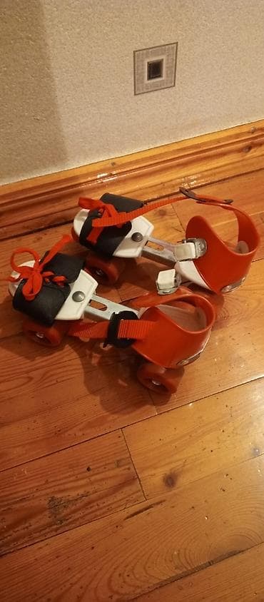 Roliklər: Uşaq dördtəkərli rolik konki 28-32 - Tip: Çəkmənin üzərinə geyilən — 1