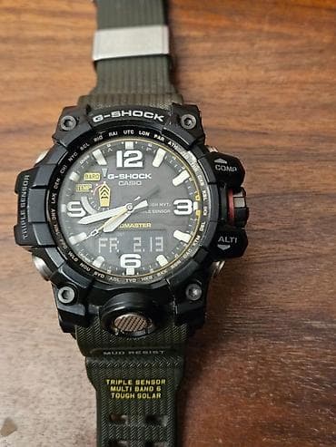 Мужская одежда: Наручные часы, G-Shock, цвет - Зеленый — 2