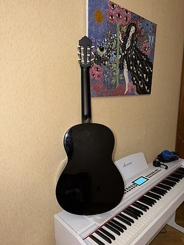 gitara aksesuar: Yamaha C40 klassik gitara – qara rəng 3 aydı alınıb - Model: Yamaha — 2