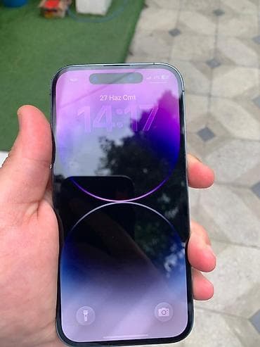 iphone 10 plus: IPhone 14 Pro, 256 GB, Deep Purple, Simsiz şarj, Face ID — 4