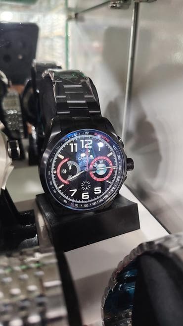 qol saati: TAG Heuer üslubunda idman saatları – müxtəlif rəng və dizaynlarda — 6