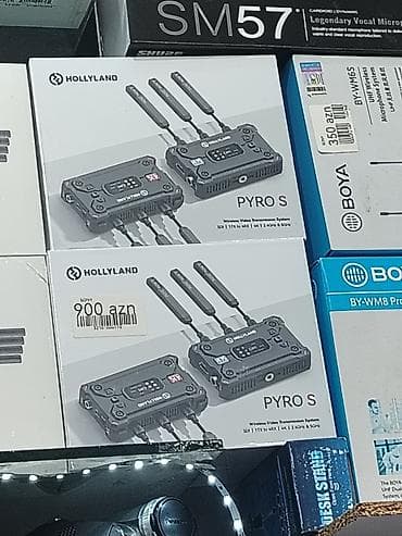 rx 6500: Hollyland Pyro S – Simsiz Video Ötürmə Sistemi - 4K videonun simsiz — 2