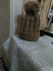 pomponlu qadın papaqları: Qadın üçün papağ təzədir — 2