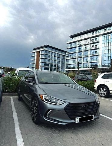 priora diskleri: Hyundai Elantra sedan – gümüşü rəng, benzin, avtomat ötürücü sadə — 6